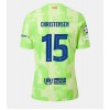 Barcelona Andreas Christensen #15 3rd Trikot 2024-25 Kurzarm